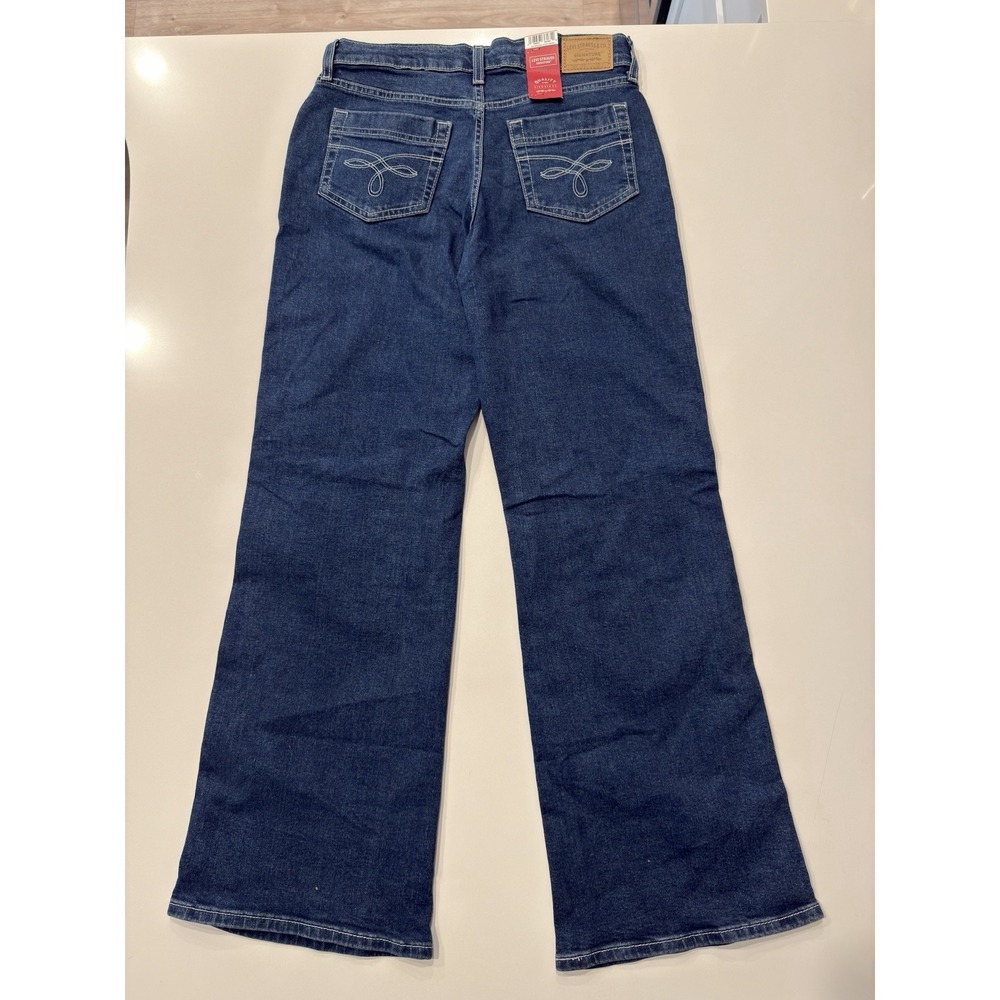 Signature by Levi Strauss Vintage Relaxed Boot Jeans Blue Womens 2 W26 NWT